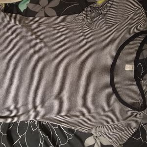 Gap Short Sleeve Striped Top